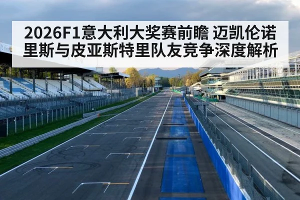 2026F1意大利大奖赛前瞻 迈凯伦诺里斯与皮亚斯特里队友竞争深度解析